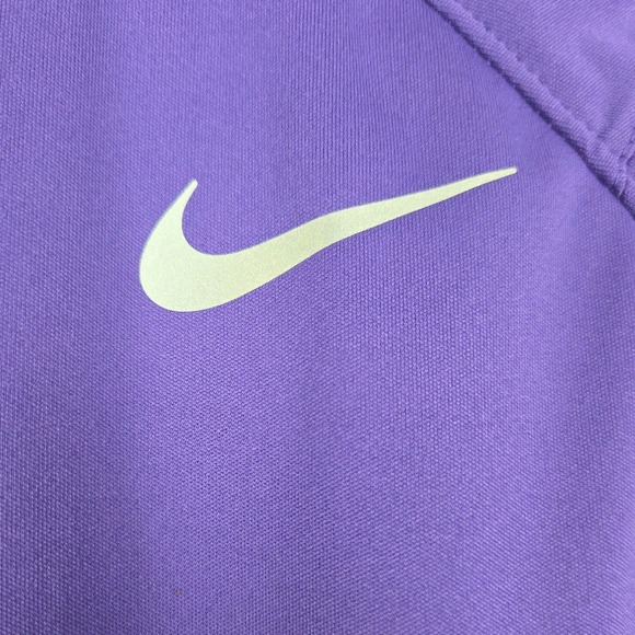 Nike Women's Small Purple Full Zip Dri-Fit Running Jacket Training Athletic New - Picture 6 of 11